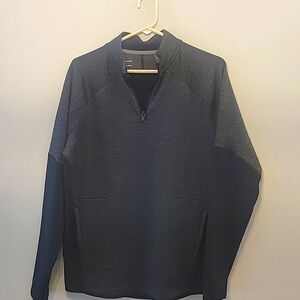 Under Armour 1/4 zip pullover long-sleeved sleeve shirt grey mens small